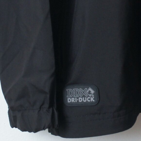 Dri-Duck River Packable Jacket Mens Medium Black Lowes Hardware + Pepsi Cola - Picture 8 of 13
